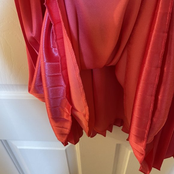 City Triangles Hot Pink striped dress - Picture 4 of 7